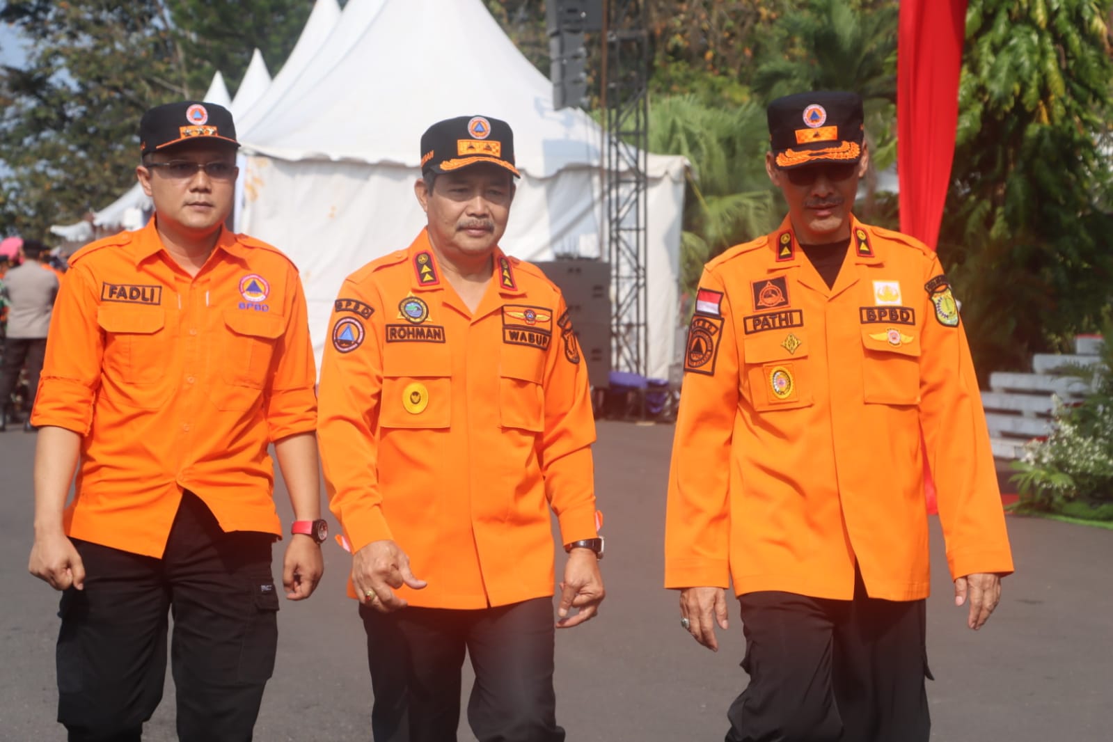 Muba Tunjukkan Komitmen Tangguh Hadapi Karhutla, Wabup Rohman Hadiri Apel Siaga di Palembang