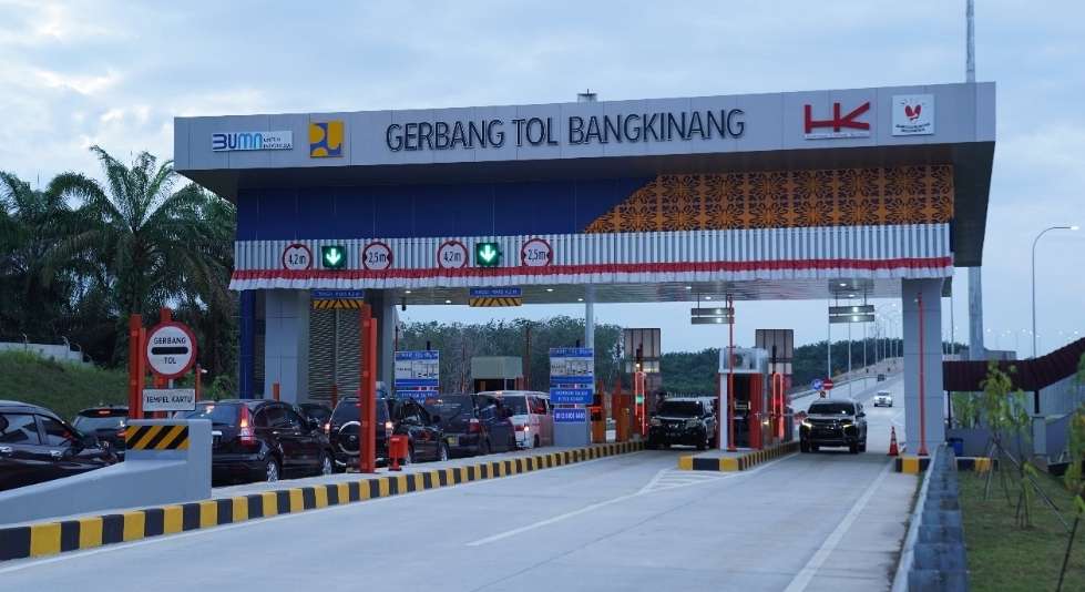 Tol Trans Sumatera di Riau 15 KM Lagi Sampai Ke Sumbar, Jarak Tempuh Akan Semakin dekat 