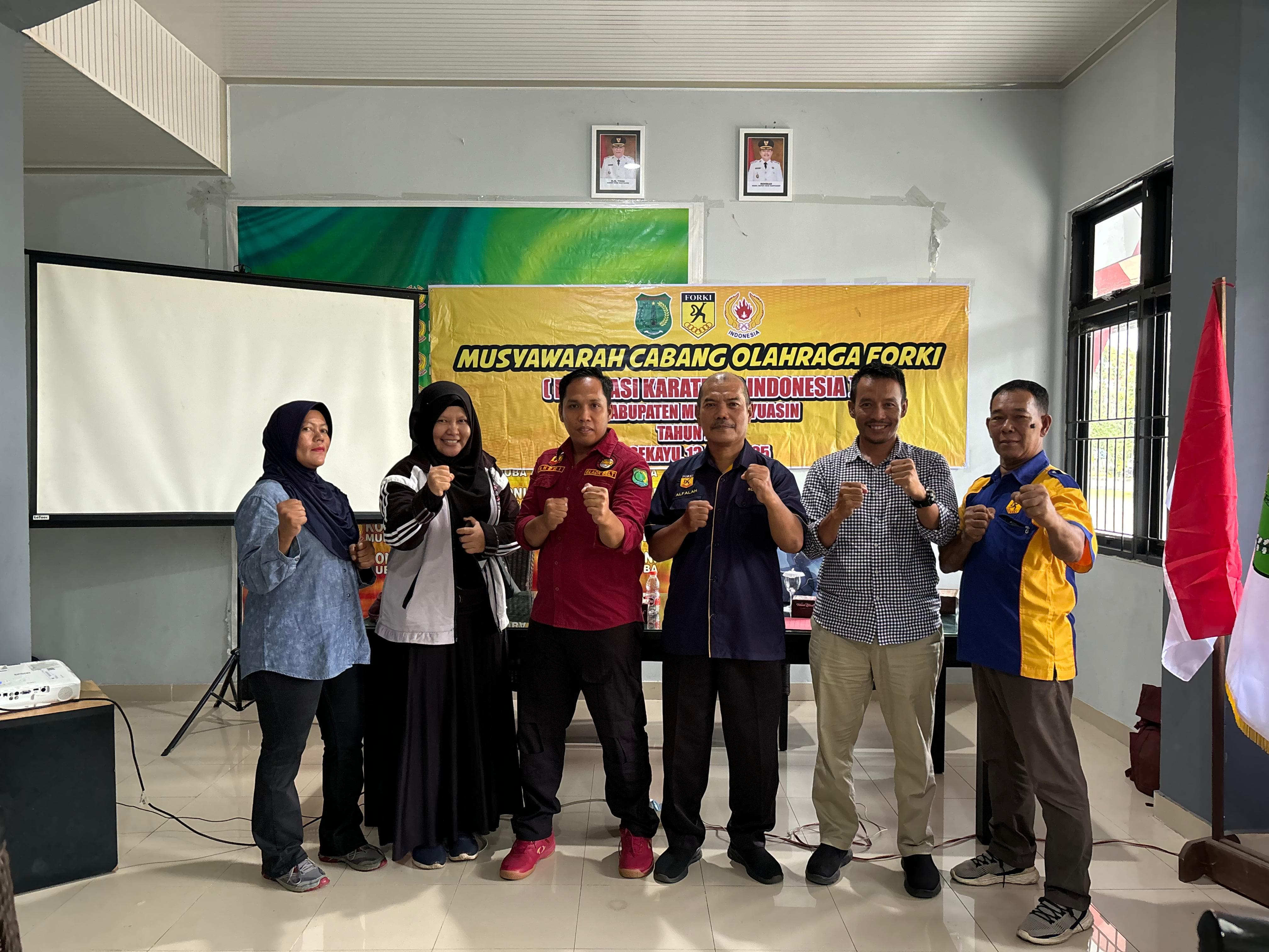 Terpilih Secara Aklamasi, Kapolres Muba AKBP God Parlasro Sinaga Jadu Ketua Umum FORKIMUBA