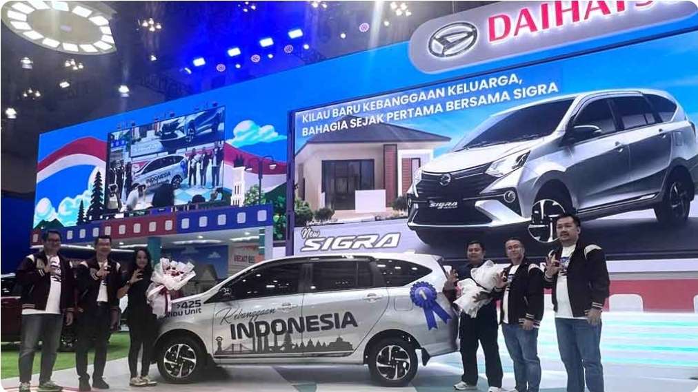 Daihatsu Hadirkan New Sigra 1.2R Deluxe di GIIAS 2025, Stylish dan Ramah Kantong untuk Keluarga Muda