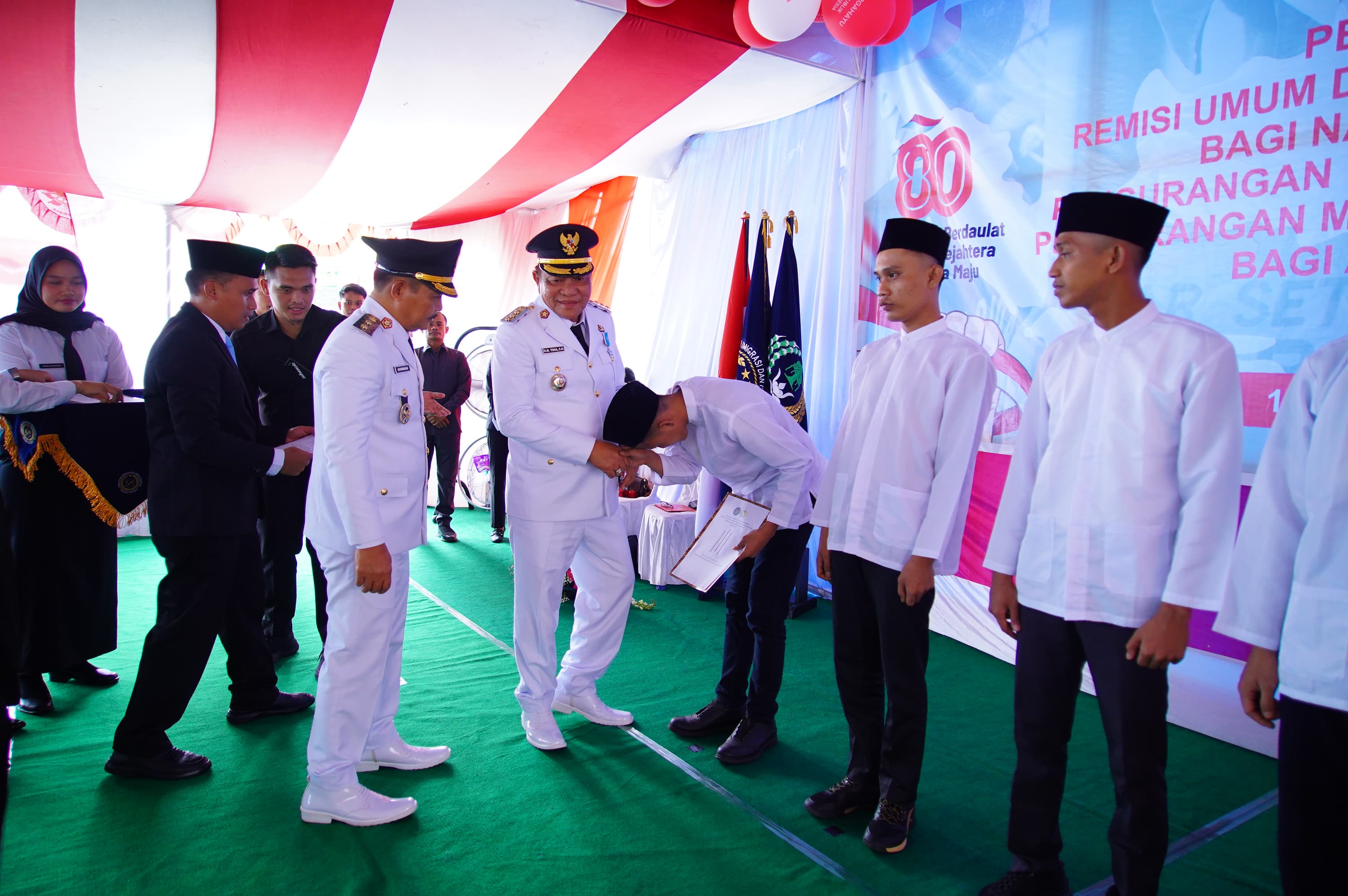 Ratusan Warga Binaan Lapas Sekayu Terima Remisi, 14 Orang Langsung Hirup Udara Bebas