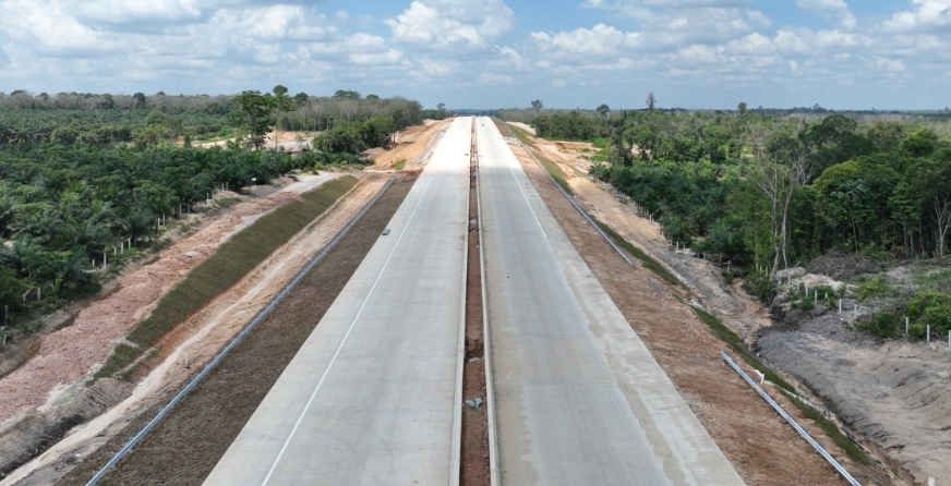 Ada Rest Area Tipe A di Tol Palembang-Betung , Sudah Mulai Dibangun