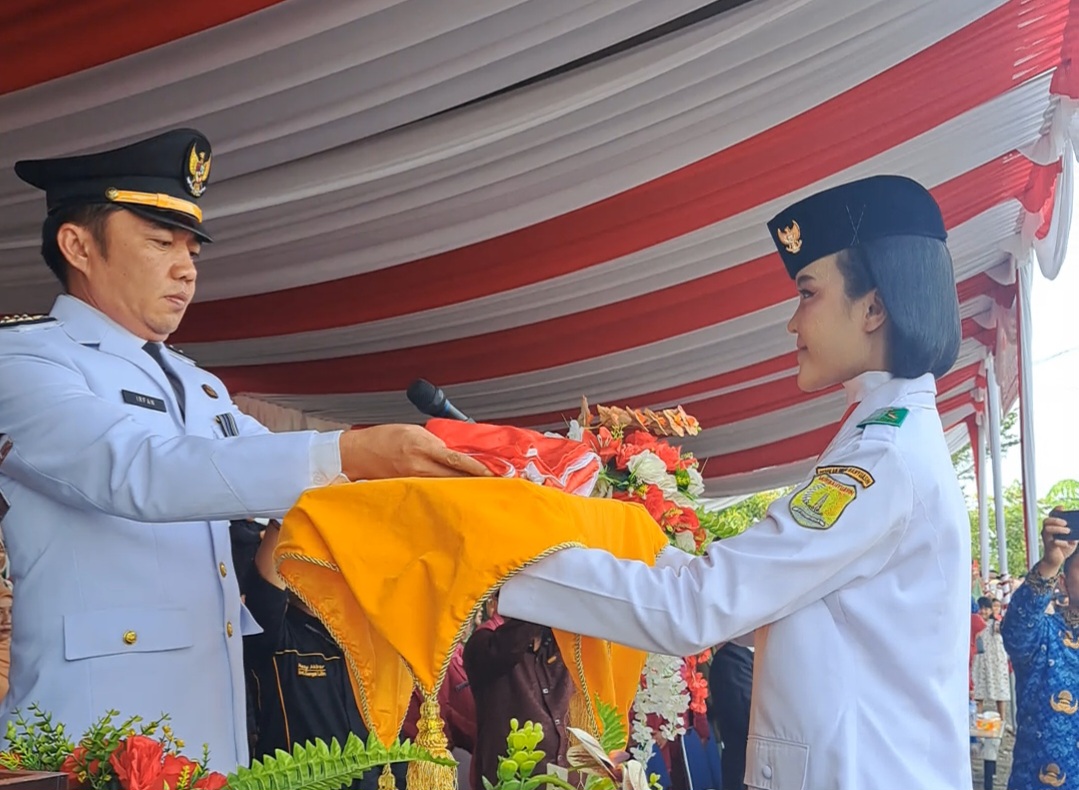 Upacara HUT ke-80 RI di Kecamatan Sungai Lilin Berlangsung Khidmat dan Semarak
