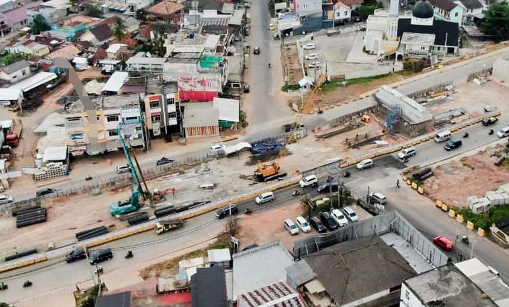 Tinjau Pembangunan Flyover Sekip Ujung Palembang, Mentri PU PR Targetkan Februari 2024 Selesai