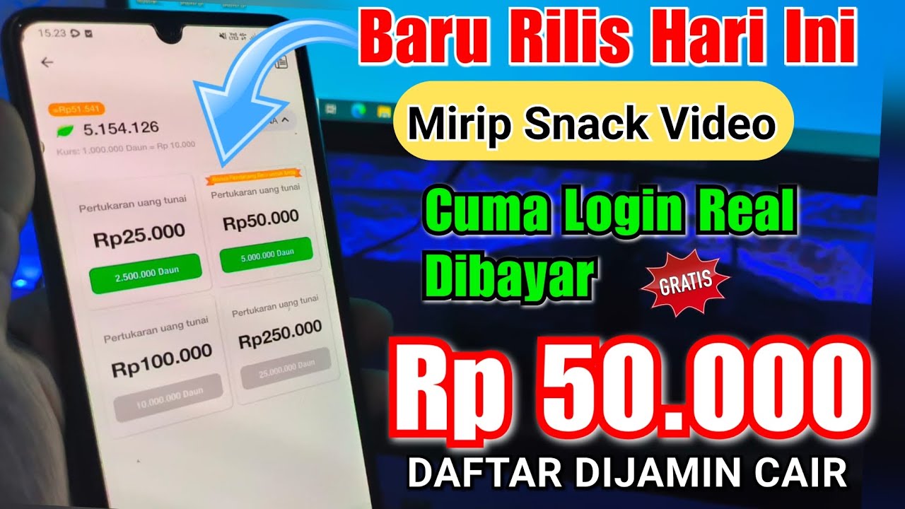 Cuma Login, Kamu lansung Dapat Saldo DANA Rp 50.000