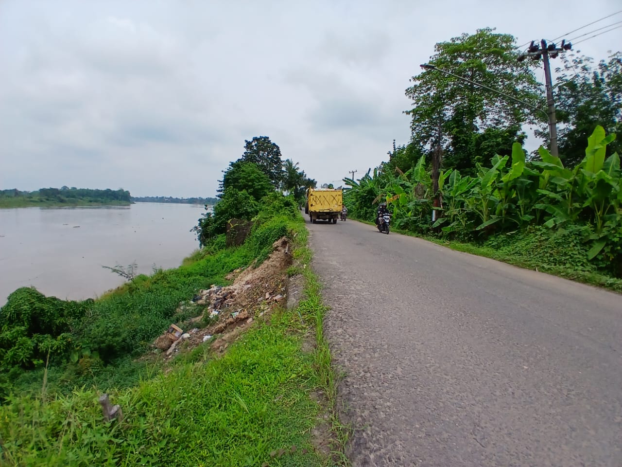 Areal Prumnas Kota Sekayu Terancam Tenggelam, Ini Penyebabnya