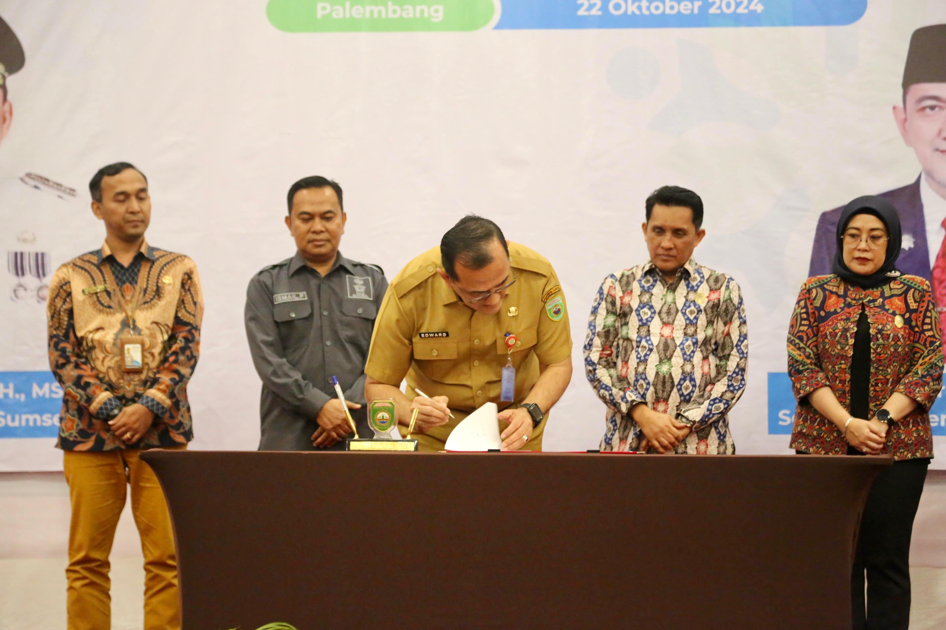 Pemprov Bersama 17 Kabupaten Kota di Sumsel Tingkatkan Kualitas Kepegawaian, Menuju Smart ASN