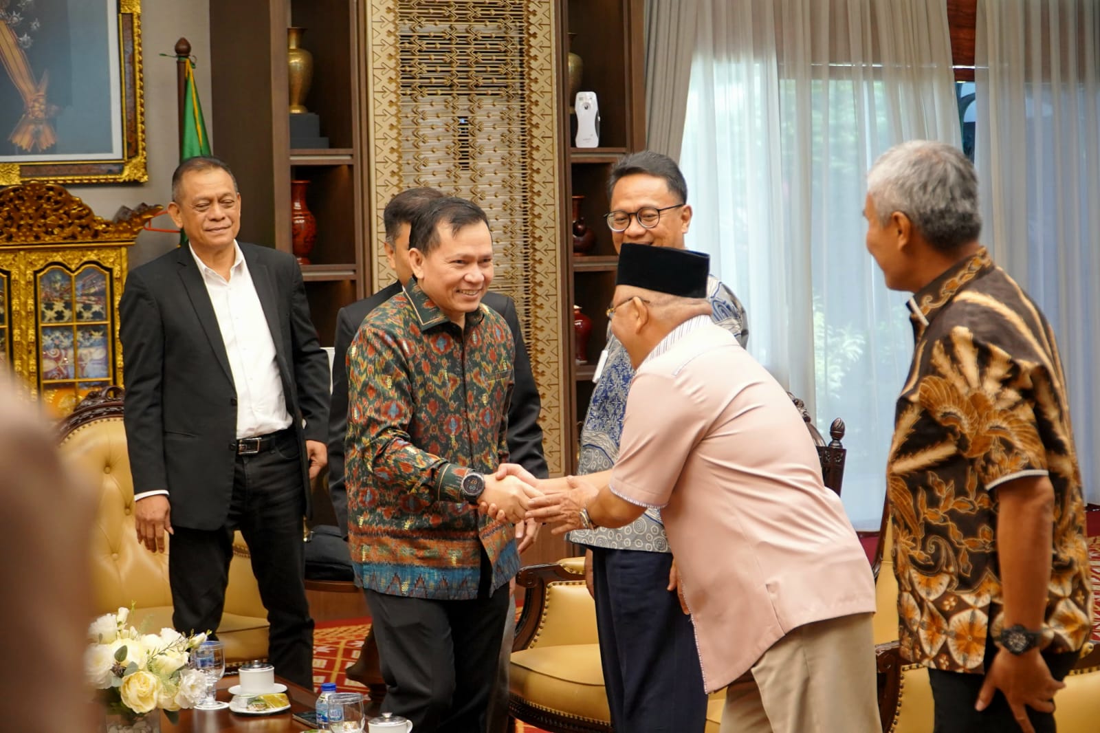 Bahas Kelanjutan Pembangunan Masjid Sriwijaya, Pj Gubernur Sumsel Elen Setiadi Terima Audiensi PT Yodya Karya 