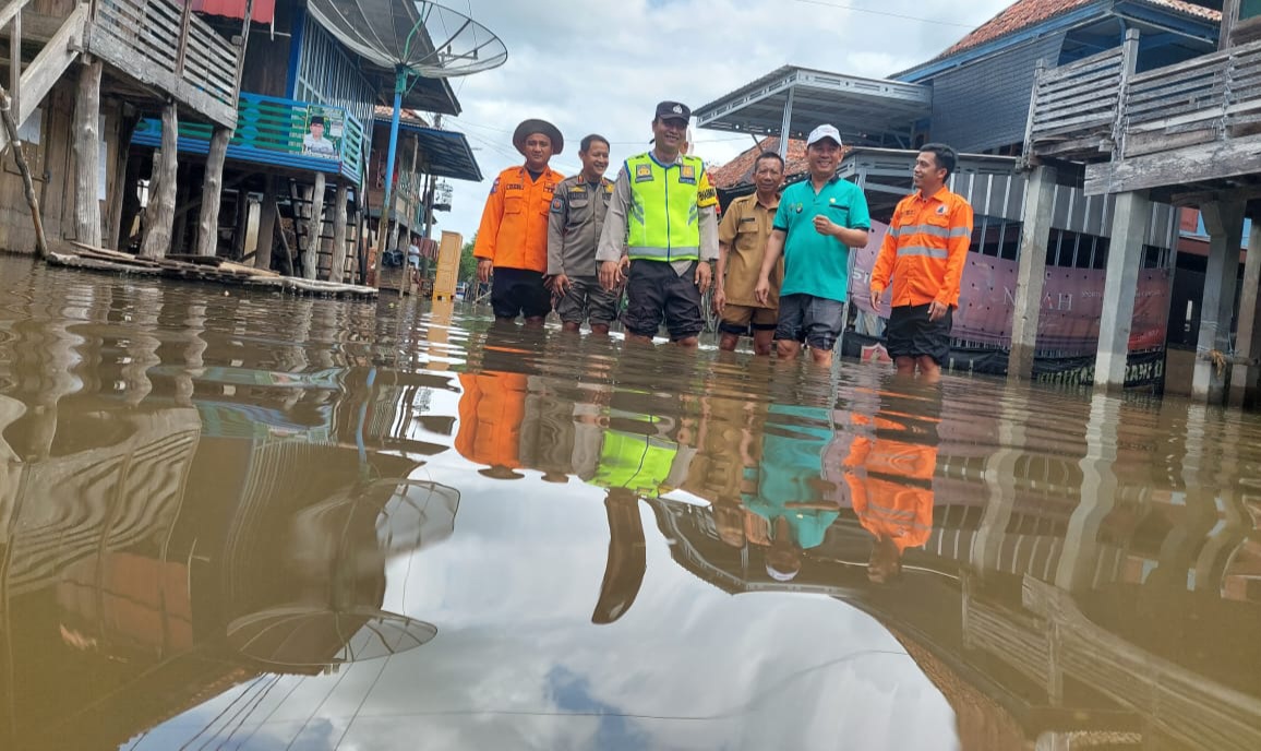 Sejumlah Desa di Muba Terendam Banjir, Ketinggian Ada Mencapai 1 Meter