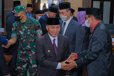 Legislatif Setujui Pertanggungjawaban APBD Muba 2021 dan Tiga Raperda Inisiatif  