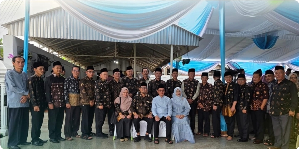 Perkuat Sinergi Pelayanan Keagamaan, Kemenag Muba Hadiri Open House Kanwil Sumsel