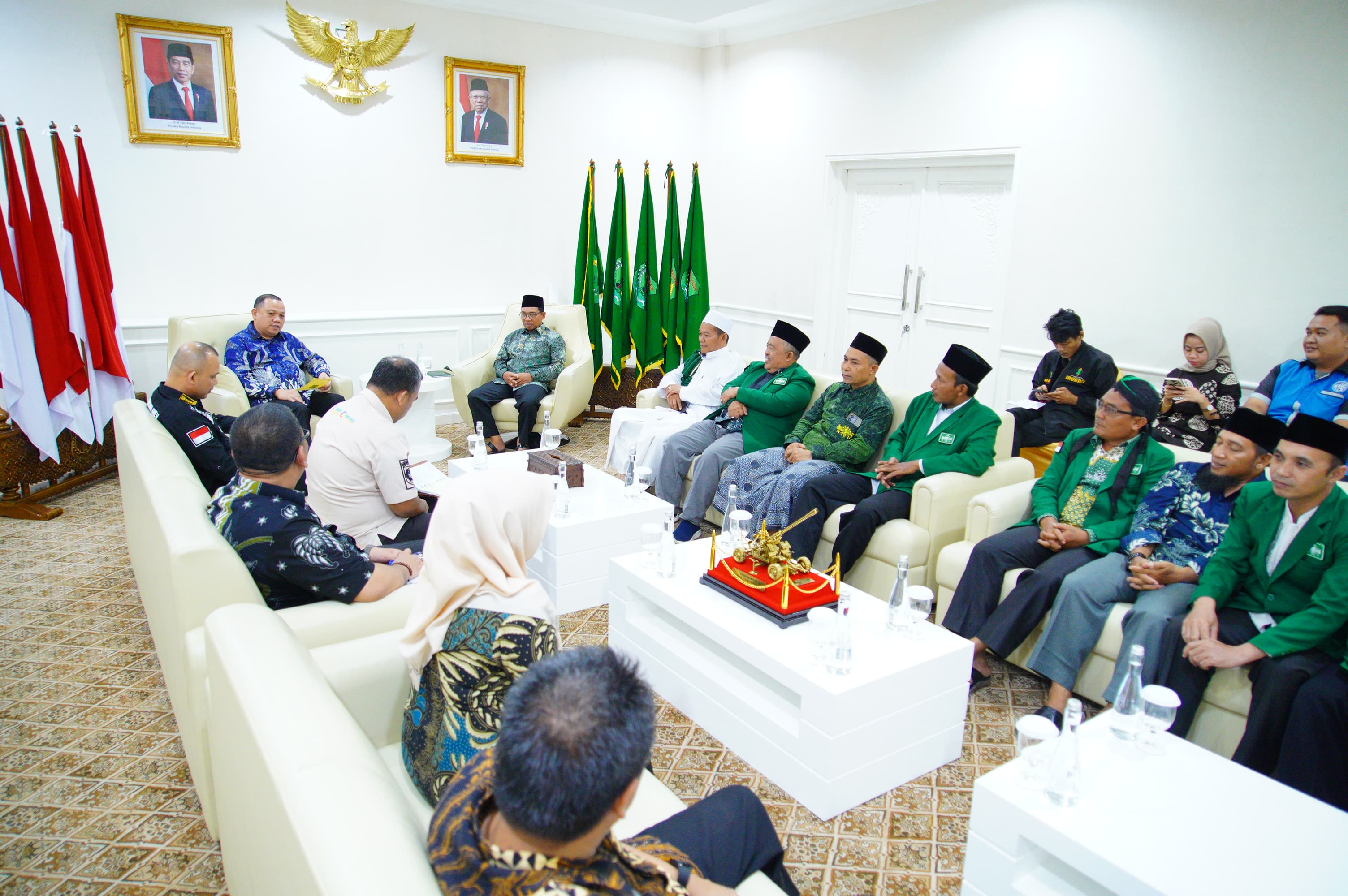 Bakal Memaksimalkan Pemanfaatan Gedung PCNU, Pengurus PCNU Muba Sowan ke Pj Bupati 