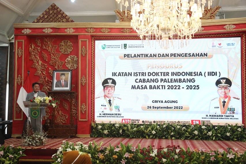 Herman Deru Jadikan IIDI  Sebagai  Mitra Pemprov Sumsel Dalam Menurunkan Angka Stunting 