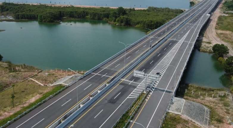 Kondisi Jalur Sirip Tol Trans Sumatera ini, Pangkal dan Ujung Beroperasi, Tinggal Menunggu Bagian Tengah