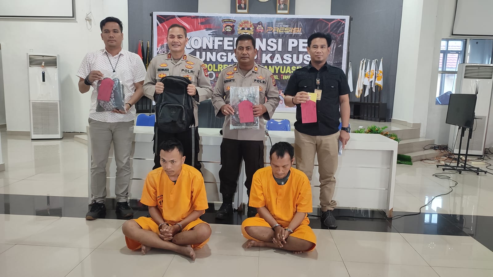 Polres Muba Amankan Bandit Pecah Kaca Lintas Indonesia, Pernah Beraksi di Babat Supat dan Bayung Lencir