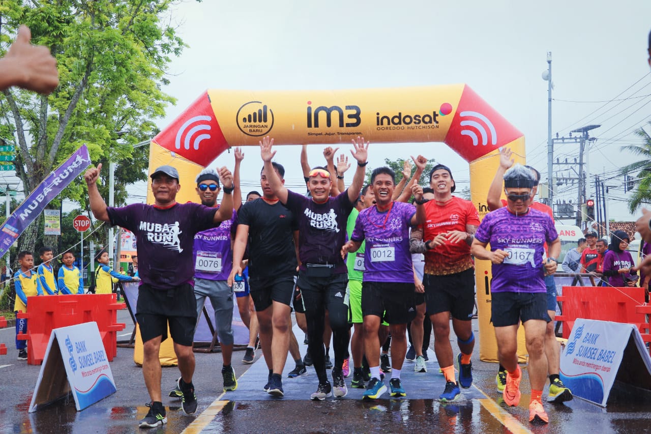 Muba Fun Run Berlangsung Meriah, Juara Bawa Pulang Hadiah Jutaan Rupiah