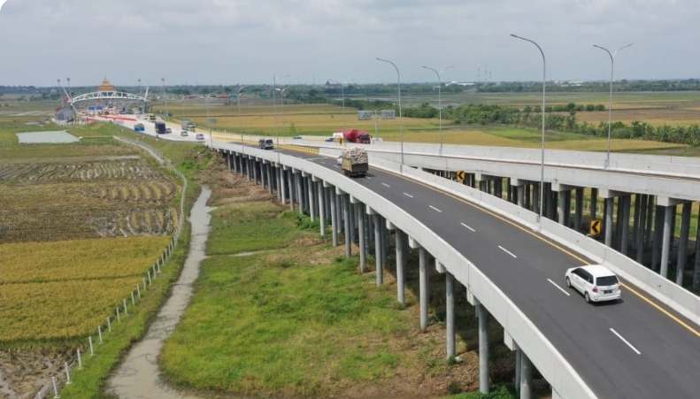 Jalan Tol Semarang - Demak Ditargetkan Selesai April 2027