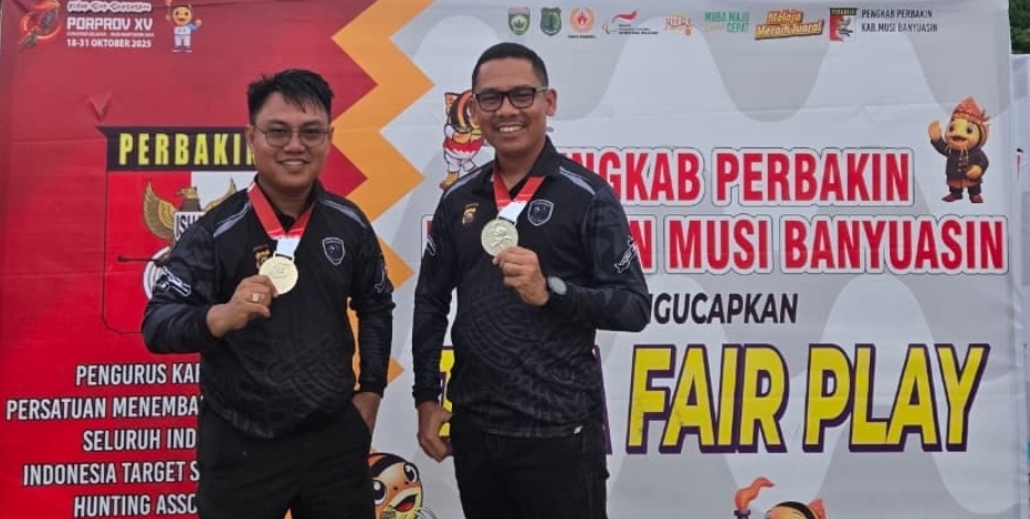 Kapolres Muba Harumkan Nama Daerah, Sumbang Perak di Porprov Sumsel XV