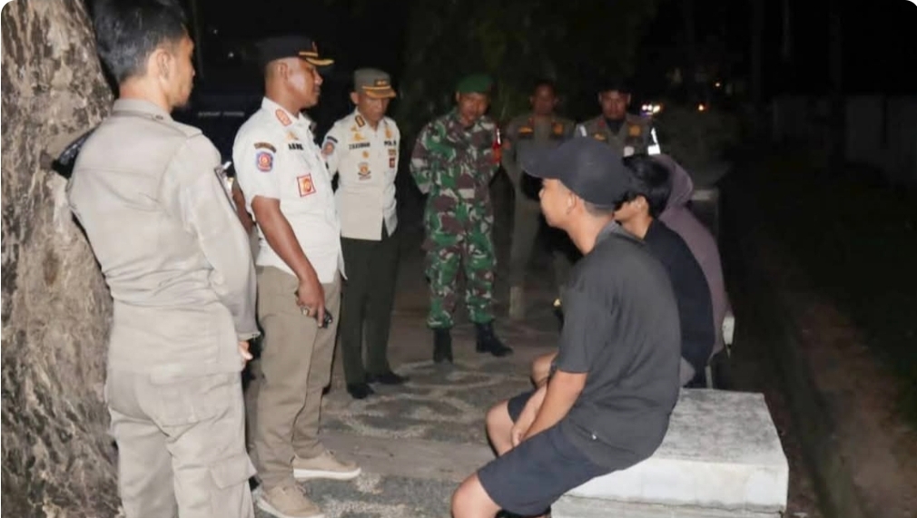 Jaga Keamanan, Tim Gabungan Patroli Keliling Kota Sekayu