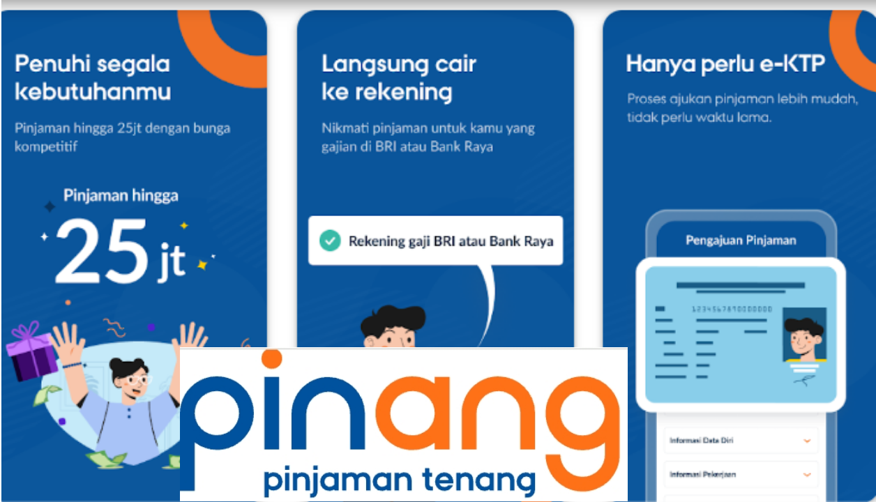 Tak Perlu Datang ke Bank, Aplikasi BRI Pinang Tawarkan Pinjaman Cuma Modal KTP, Prosesnya Online loh!