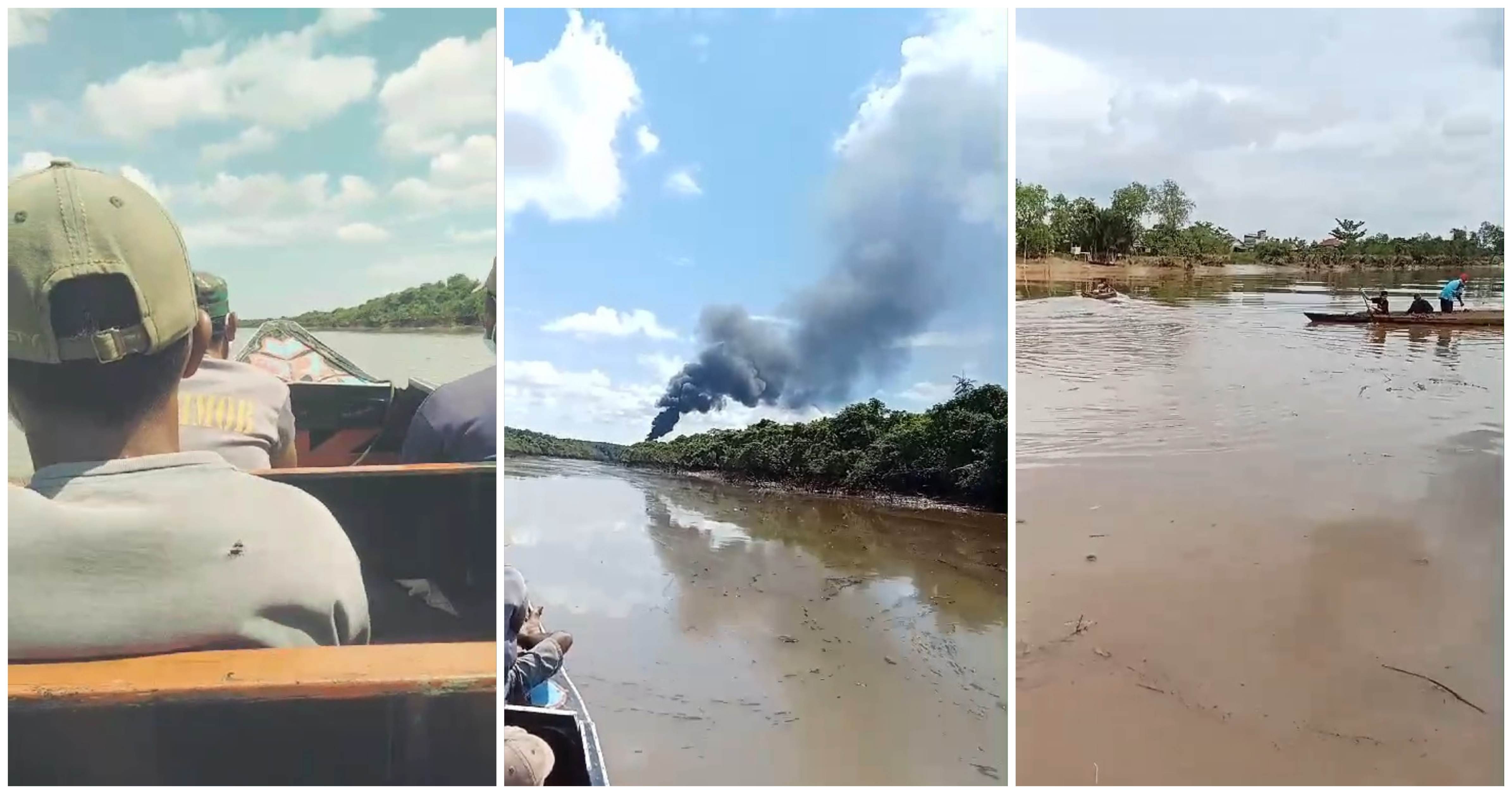 2 Warga Sungai Lilin Masih Hilang Disekitar Lokasi Kebakaran Sumur Minyak, Keluarga Masih Lakukan Pencarian