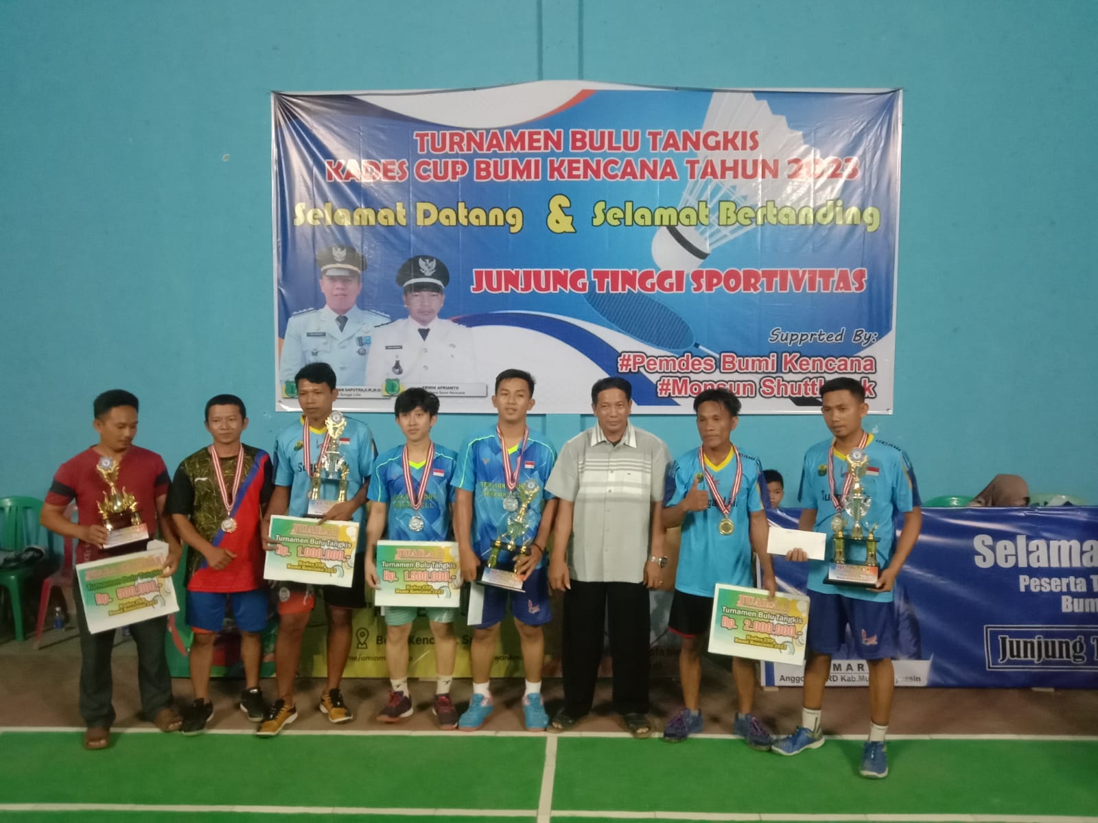 Turnamen Badminton Kades Bumi Kencana Cup Sudah Rampung, Ini Daftar Juara