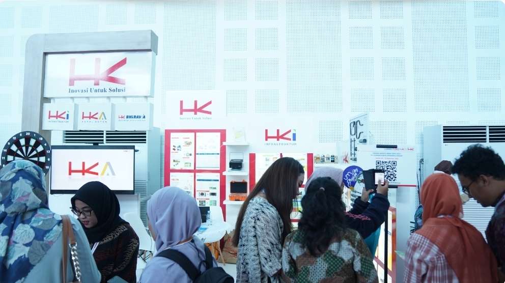 Hadir di InaRi Expo 2023, Hutama Karya Tampilkan Teknologi Unggulan Dibidang Kontruksi