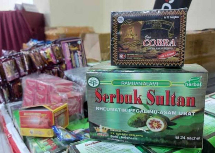 Puluhan Ribu Obat Kuat, Diamankan Ditreskrimum Polda Sumsel Dari Pasar Sekayu, Diduga Tanpa Izin Edar