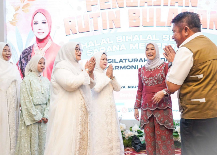 TP PKK Muba Hadiri Halal Bihalal Se-Sumsel, Silaturahmi Jadi Kunci Harmoni Keluarga