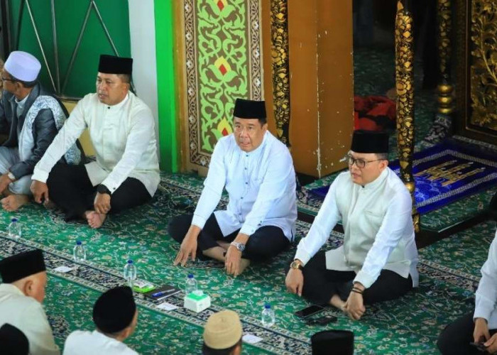 Yasinan 40 Hari Alex Noerdin, Cik Ujang: Pengabdian Beliau Tak Akan Terlupakan