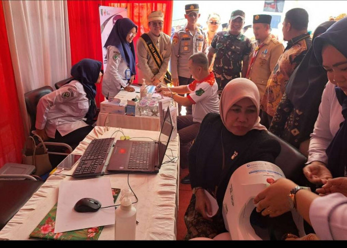 Hadir di Sungai Lilin Expo, RSUD Sungai Lilin Beri Pelayanan Gratis, Psikologi Hingga Pemeriksaan Mata