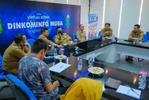 Kominfo Muba Sharing Informasi Bareng Kominfo Muratara 