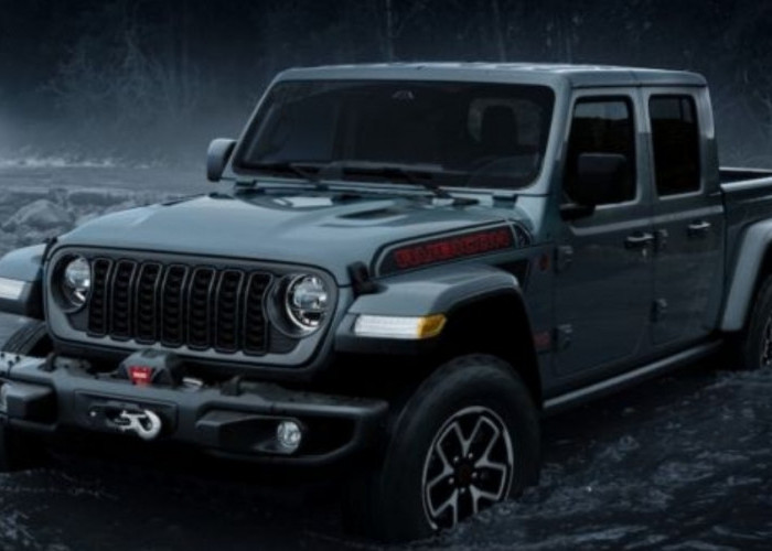Jeep Gladiator Shadow Ops Resmi Diperkenalkan, Pikap Off-Road dengan Winch Pabrikan Pertama di Kelasnya