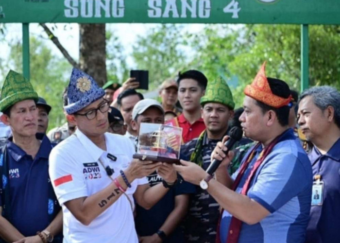 Desa Sungsang IV, Satu-satunya Perwakilan Sumsel di 75 Besar ADWI 2023, Dikunjungi Menparekraf Sandiaga Uno