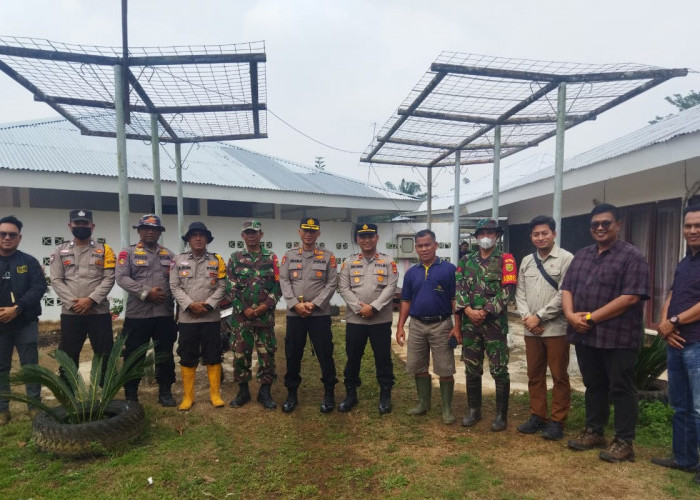 Termasuk Daerah Rawan, Kapolres Muba Ingatkan Polsek Lalan Aktif Antisipasi Karhutlah