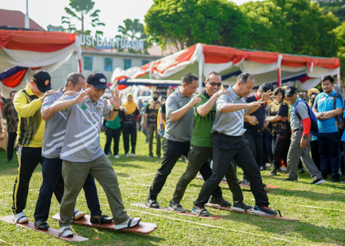 HUT ke-77 RI di Muba Gelorakan Olahraga Tradisional