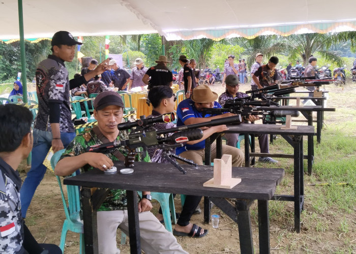 Peringati Ulang Tahun, PHSC Gelar Olahraga Tembak Senapan Angin, Berlangsung di Berlian Makmur