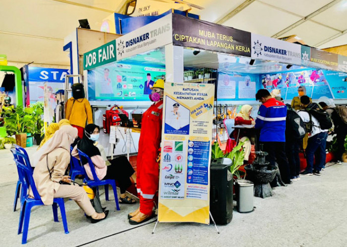 Job Fair Muba Expo 2022, Sedot Peminat Ratusan Pencaker