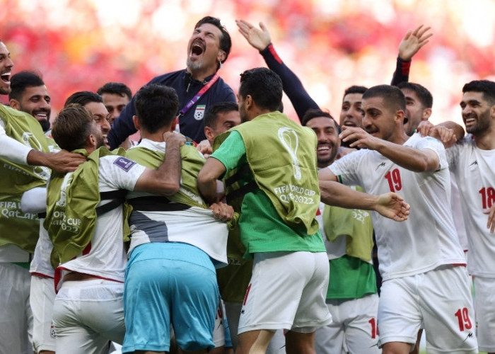 Iran Taklukan Wales, Dua Gol Tercipta Dimenit Akhir