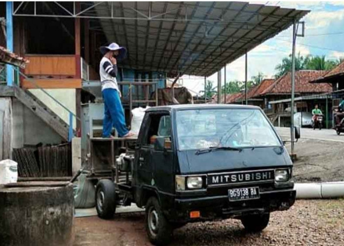 Muncul Usaha Penggilingan Padi Keliling, Petani Sanga Terbantu