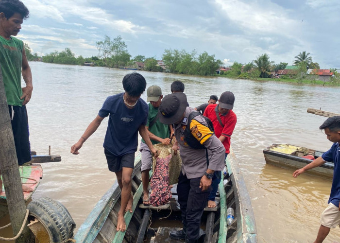 Hilang Hampir 5 Hari Nyari Nibung, Warga Teluk Kemang Ditemukan Meninggal di Sungai Dawas