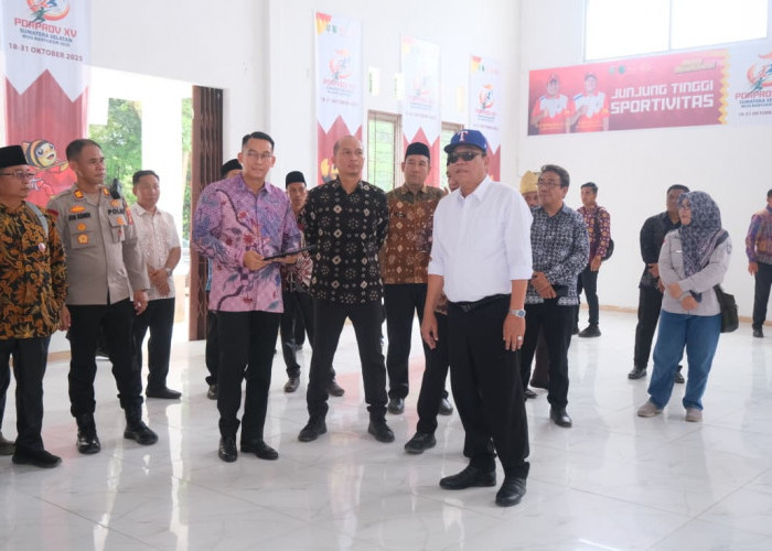 Bupati H. M. Toha Tohet Tinjau Kesiapan Venue Porprov XV di Sungai Lilin