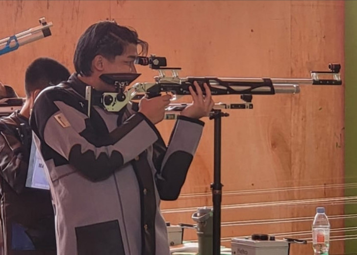 Andre Apriansyah Persembahkan Emas Perdana untuk Muba di Cabor Menembak PORPROV XV Sumsel 2025