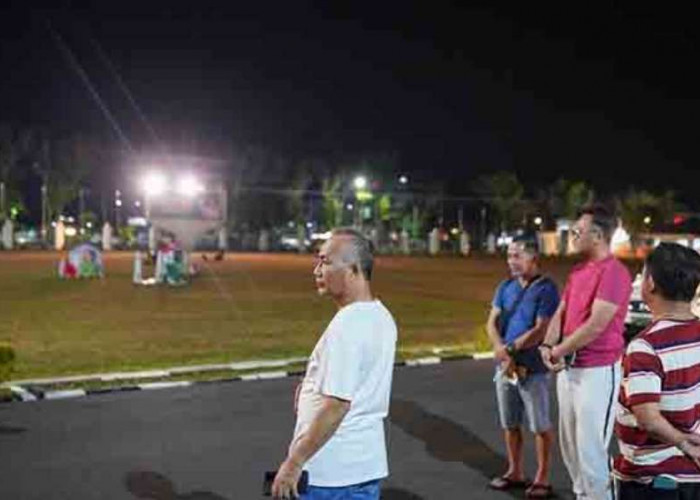 Terus Bersolek, Suasana Malam Rumdin Bupati Muba Makin Ramai