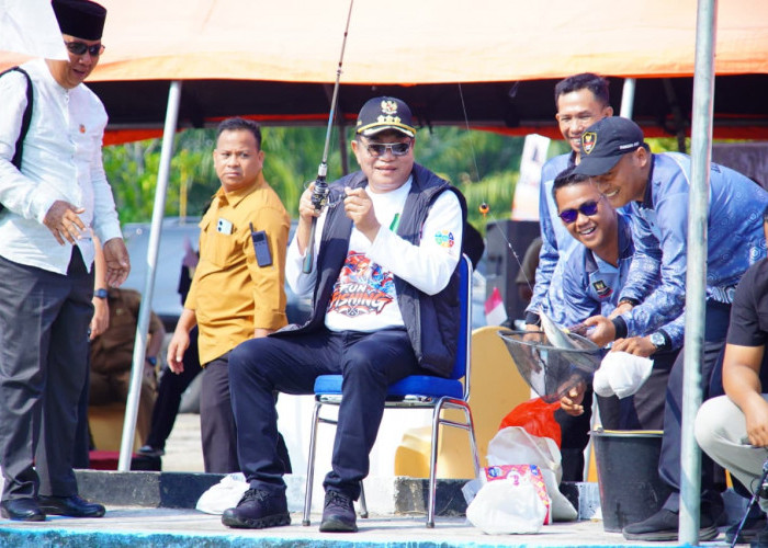 Bupati Toha Beri Bonus Rp4 Juta, Coffee Morning dan Fun Fishing Forkopimda Muba Makin Meriah