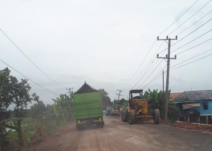 Perbaikan Jalinteng Sekayu - Betung Dikeluhkan Pengguna Jalan, Ini Penyebabnya