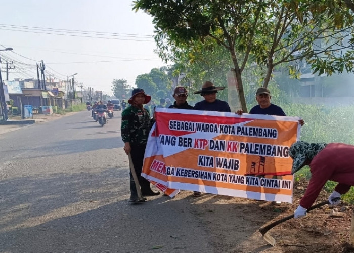 Melihat Perjuangan Warga Tegal Binangung Jadi Bagian Kota Palembang, Gotong Royong Sarana Penyampaian Pesan