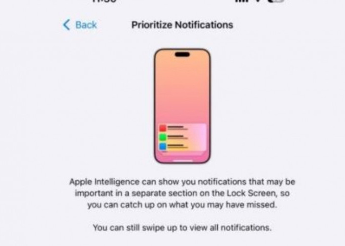 Apple Uji iOS 18.4 Versi Beta dengan Pembaruan Notifikasi Prioritas