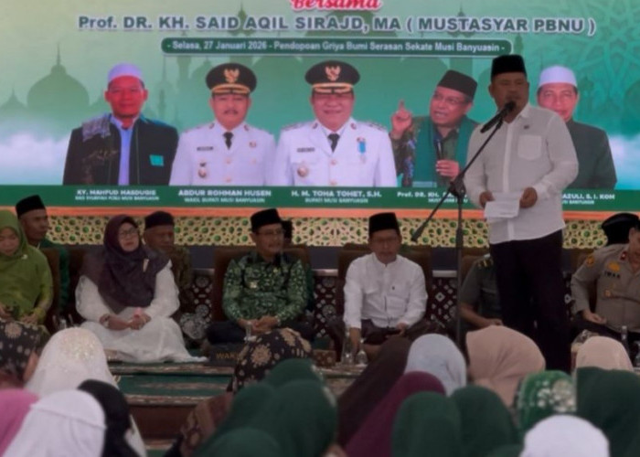 Ribuan Warga Padati Pendopoan Sekate, Pemkab Muba Perkuat Syiar Islam Jelang Ramadhan