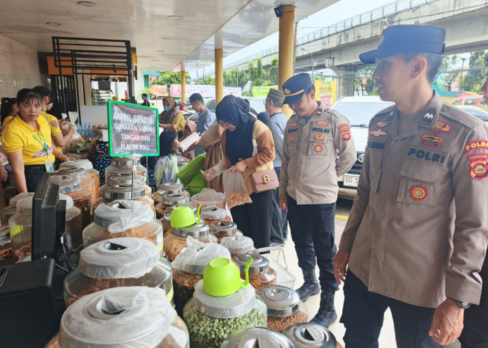 Operasi Ketupat Musi 2026, Polisi Sambangi Pasar Tradisional Palembang, Edukasi Keamanan Jelang Lebaran